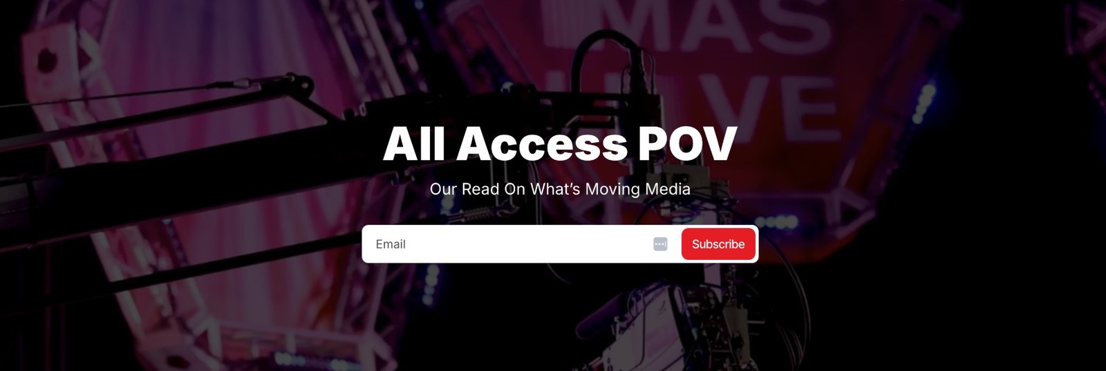 All Access Media Launches All Access POV, a Weekly Media Industry Newsletter